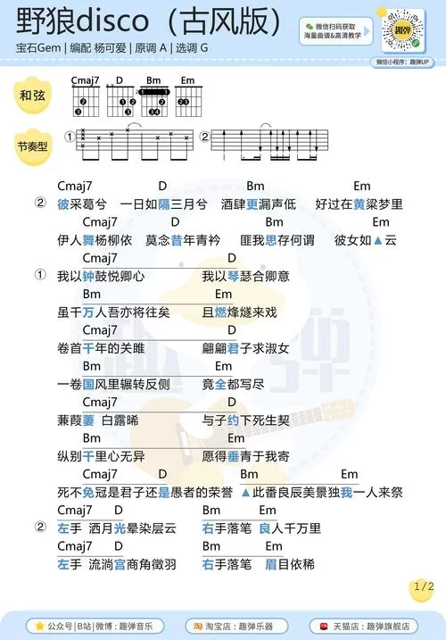 野狼disco歌词谁写的？这首歌背后的故事！