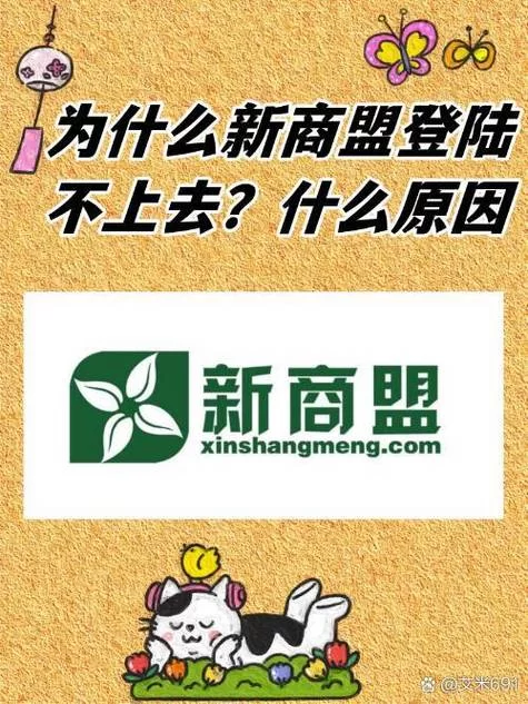 新商盟手机官网打不开？试试这几个解决方法！