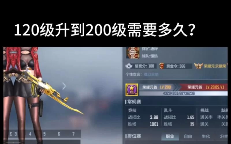穿越火线cf等级怎么升？新手必看的升级攻略！