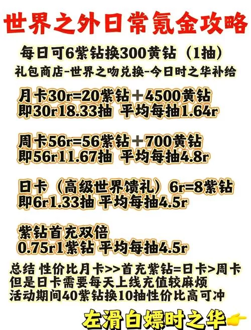 超核玩家要充多少钱才能玩？微氪党必看指南！