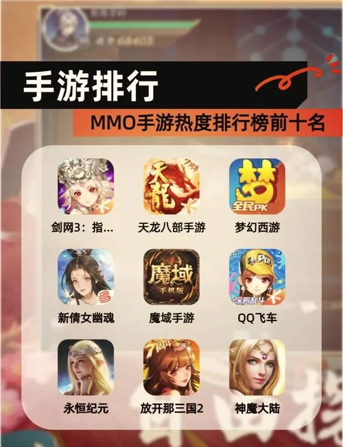 想找好玩的网游？这份网游排行榜千万别错过！