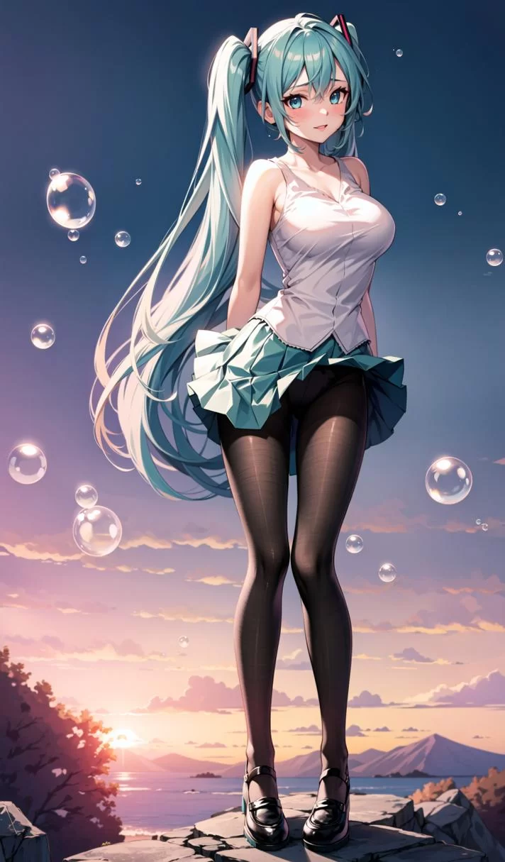 未来初音去掉所有服装长啥样？图片大曝光！