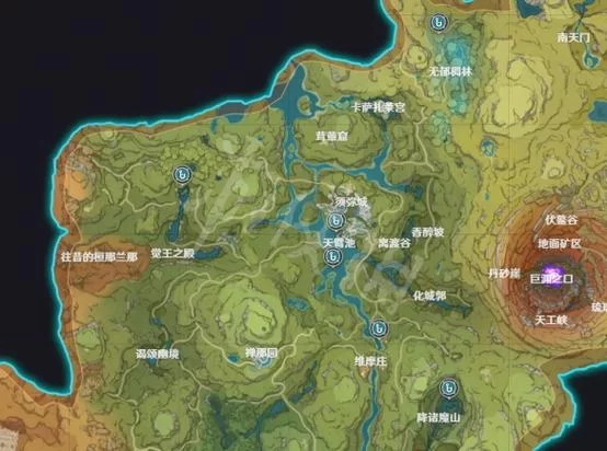 钓鱼点原神在哪？蒙德/璃月/稻妻钓鱼点位置大全！
