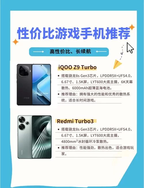 游戏手机排行榜第一名是哪款？2024年最强游戏手机揭晓！