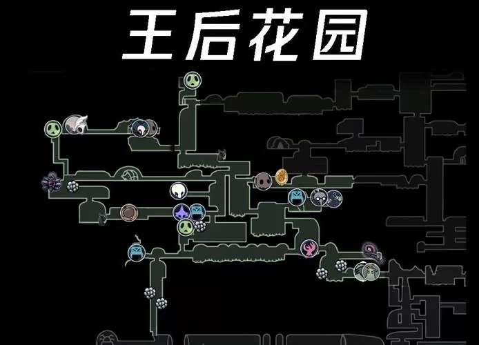 空洞骑士全地图高清版分享，再也不怕迷路啦！
