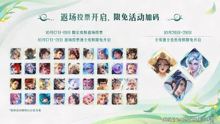 每年王者荣耀周年庆都是几月几号？参与必看攻略！