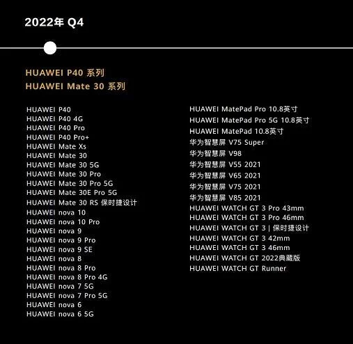 鸿蒙系统3.0什么时候更新？升级名单和时间表公布！