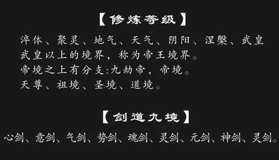 灵剑尊境界划分大全，新手入门必看攻略！