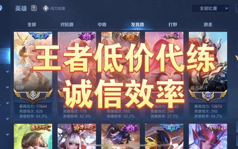 王者荣耀代练平台哪个好？看完这篇你就知道了！