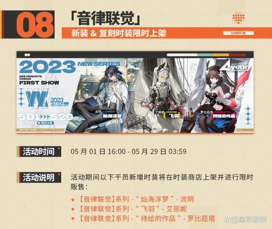 明日方舟是哪年上线的？这几个周年庆活动别错过！