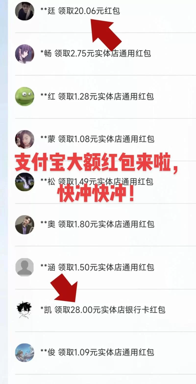 支付宝红包口令在哪找？手把手教你领取大额红包！