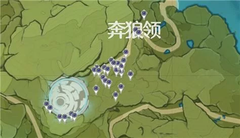 钩钩果位置分布一览，快速采集路线看这里！