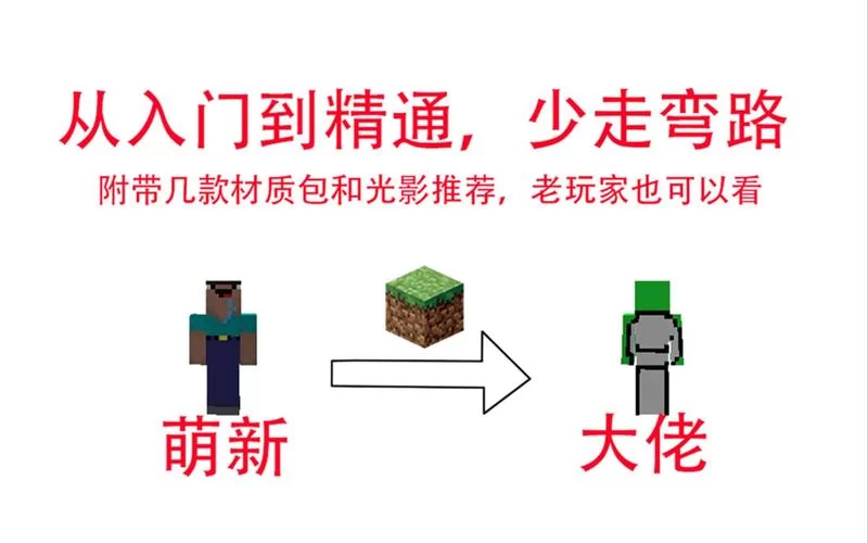 我的世界攻略大全来啦！从入门到精通看这篇！