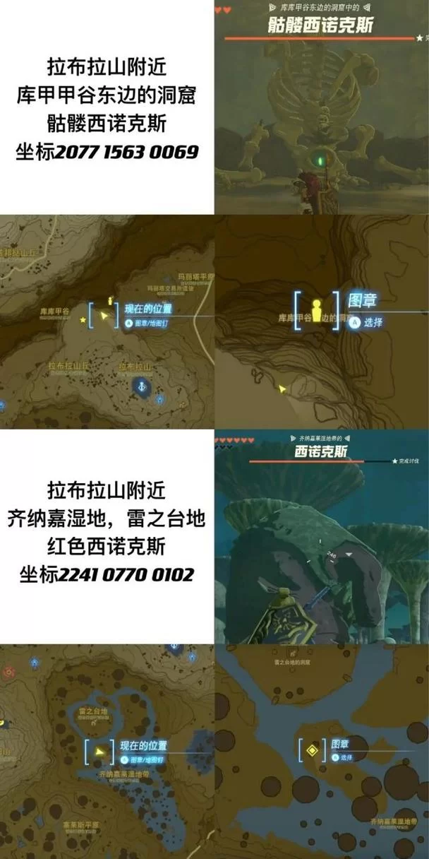 找塞尔达西诺克斯？高清图位置攻略让你轻松搞定！