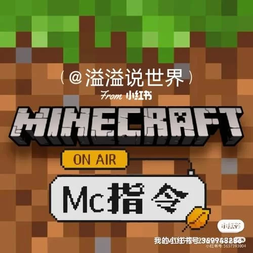 我的世界指令大全来了！萌新进阶高手必看篇！