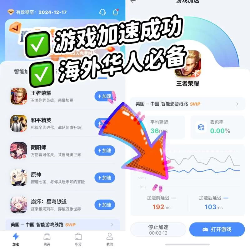 每天免费两小时国外加速器：玩转海外游戏不卡顿