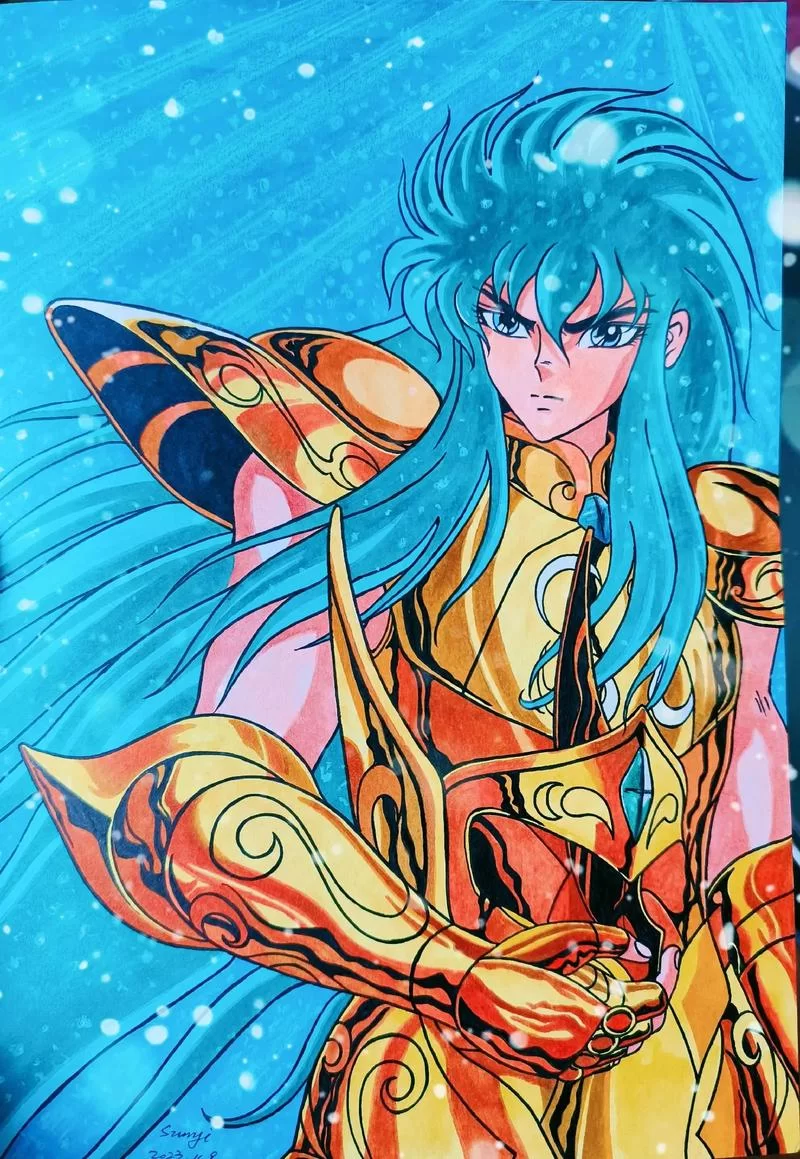 水瓶座黄金圣斗士卡妙：冷酷外表下的温柔与牺牲