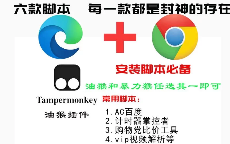 油猴Tampermonkey下载：告别烦人广告，轻松定制你的浏览器