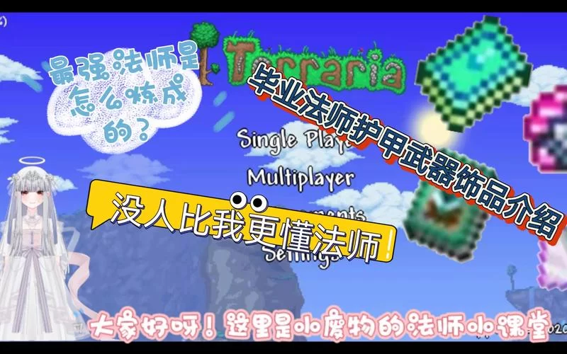 泰拉瑞亚1.4法师：毕业饰品搭配指南及玩法心得