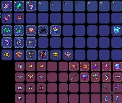 泰拉瑞亚1.4法师：毕业饰品搭配指南及玩法心得