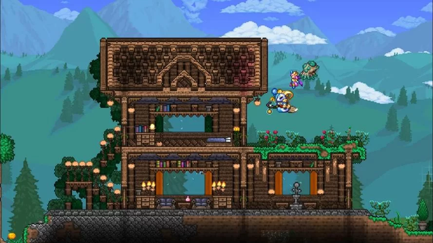 泰拉瑞亚地图合集：各种风格地图任你挑选！