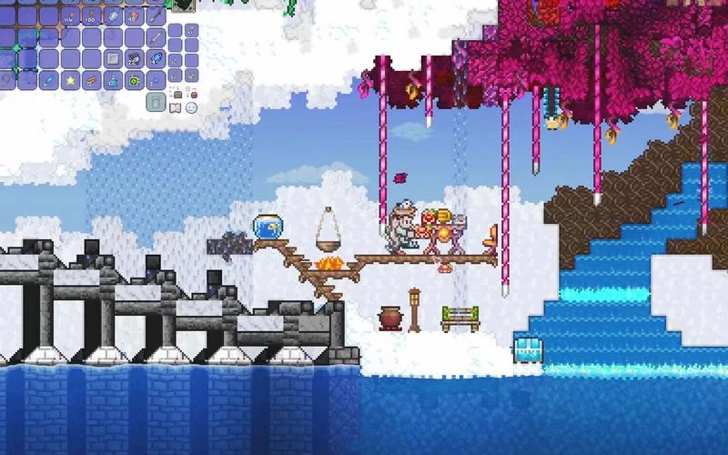 泰拉瑞亚天磨制作指南：打造梦幻天空家园