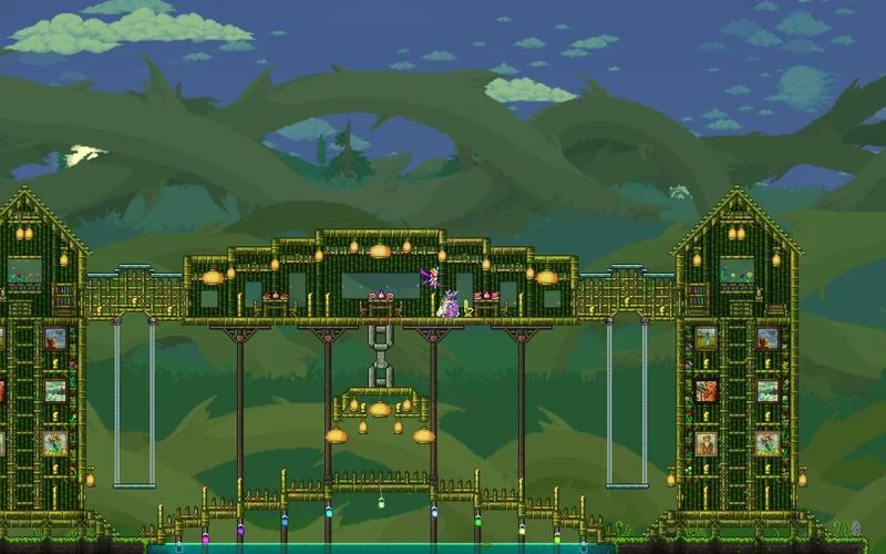 泰拉瑞亚好看的房子设计图大全，超精美房屋设计图集锦