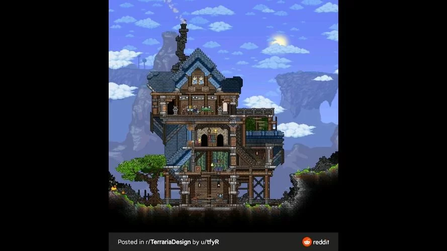 泰拉瑞亚好看的房子设计图大全，超精美房屋设计图集锦