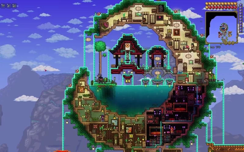 泰拉瑞亚好看的房子设计图大全，超精美房屋设计图集锦