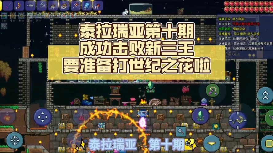 泰拉瑞亚新三王打法攻略，快速通关全解析