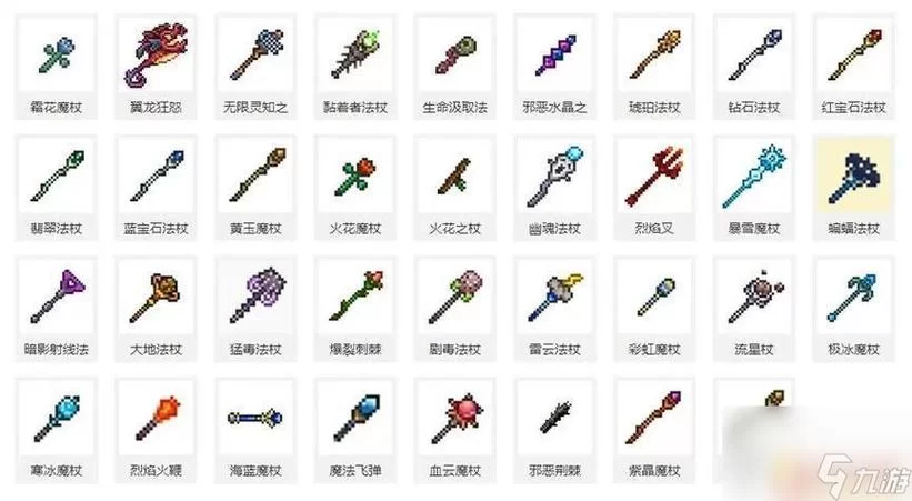 泰拉瑞亚武器品质排行：从入门到毕业武器推荐