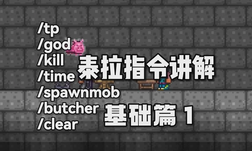 泰拉瑞亚游戏指令输入教程：快速上手指令操作