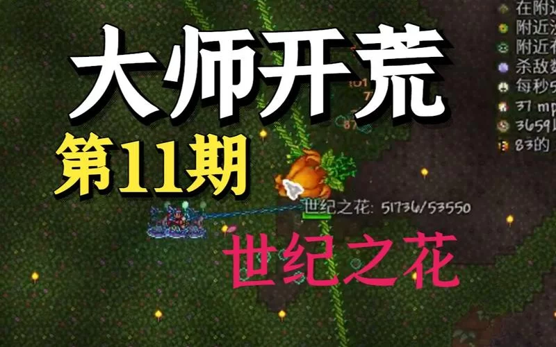 泰拉瑞亚：世纪之花花苞多久刷新？刷新机制详解！