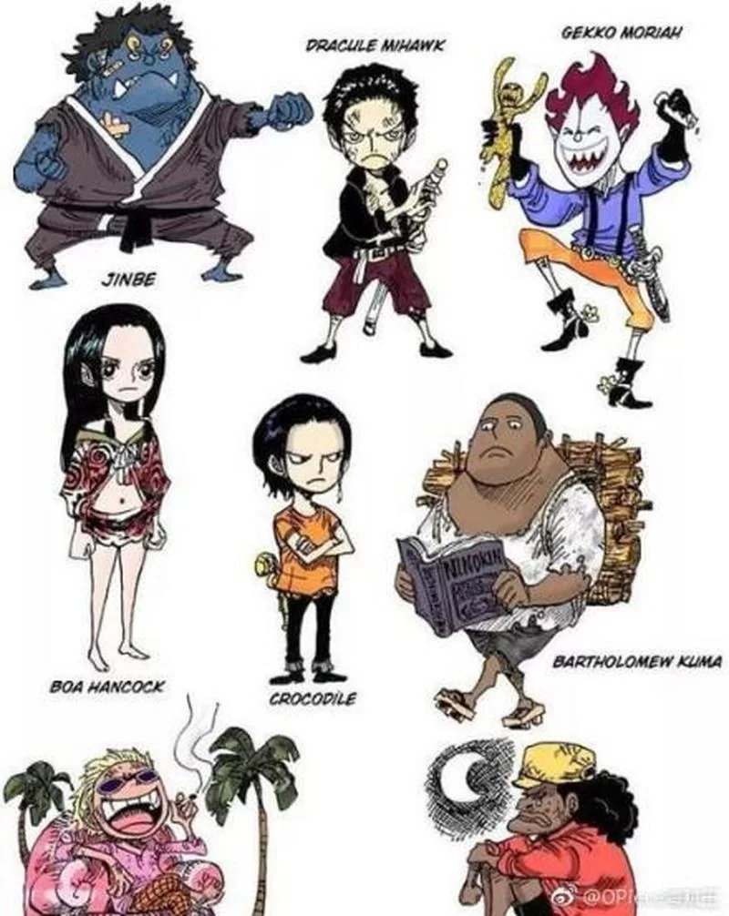 海贼王王下七武海成员大揭秘：你最喜欢谁？