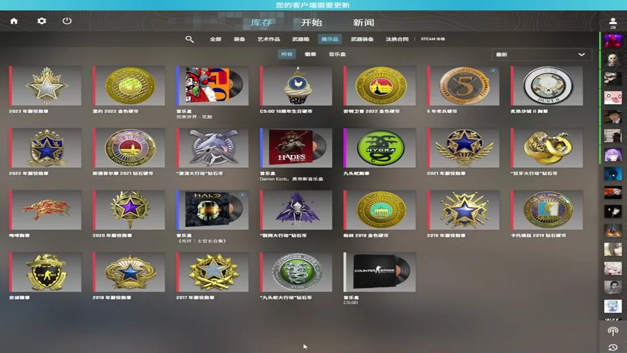 深入了解CSGO胸章：外观、作用及收藏价值