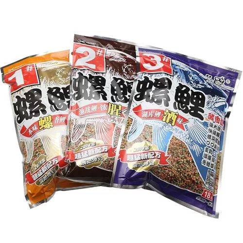 深入了解螺鲤123号：选择适合你的饵料，事半功倍！