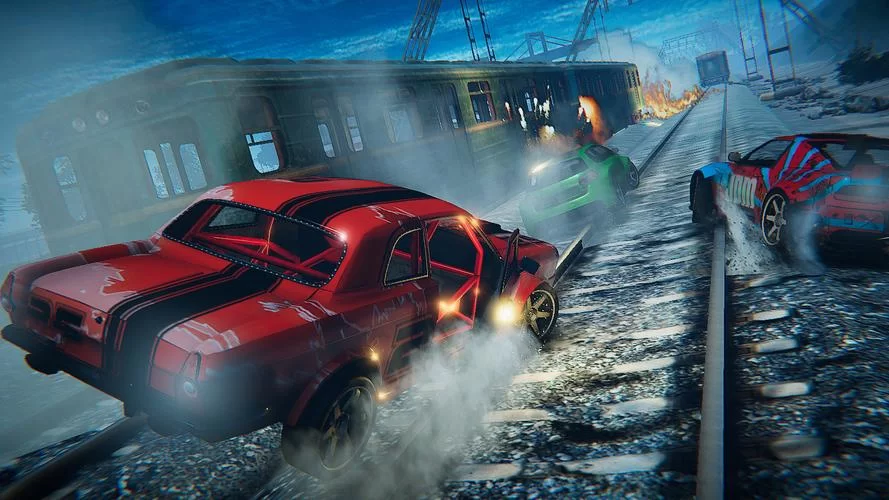 火力全开2无限金币版下载：解锁所有赛车与地图！