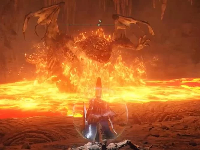 火山熔岩：游戏中那些惊险刺激的立于熔岩之上瞬间