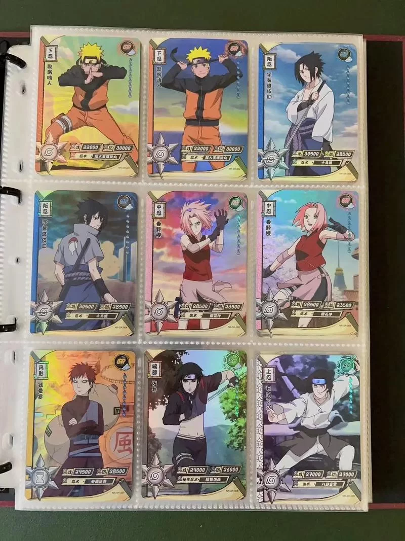 火影忍者卡片大全：开箱视频合集，带你一览卡牌世界