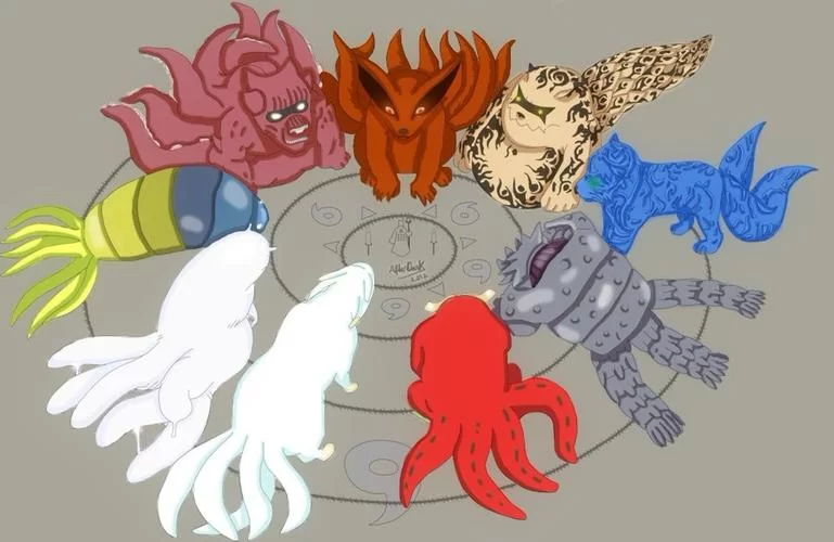 火影忍者：揭秘九大尾兽的来历和强大力量