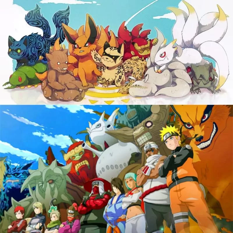 火影忍者：揭秘九大尾兽的来历和强大力量