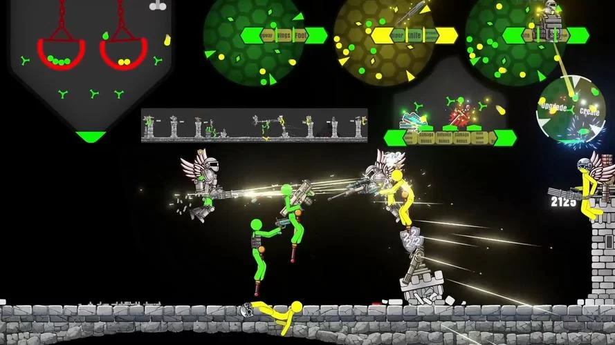 火柴人5v5对决：超燃火柴人团队竞技游戏