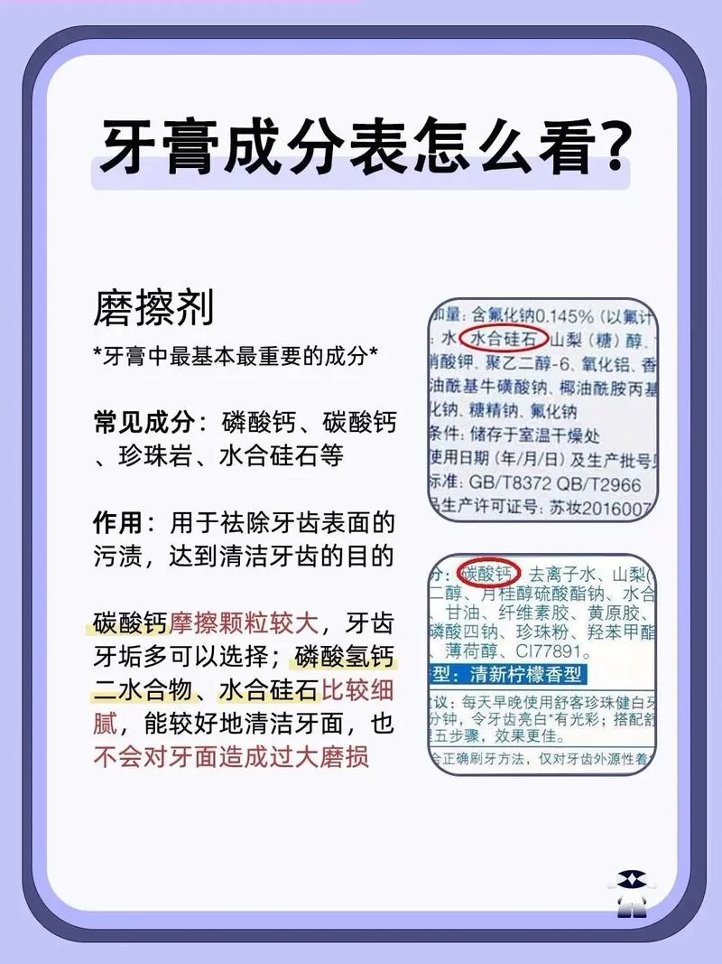 牙膏解说：深度解析牙膏成分，帮你选购性价比高的牙膏