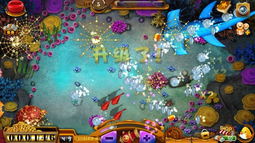 猎鱼达人3D：竞技场等你来战，成为捕鱼高手赢取大奖！