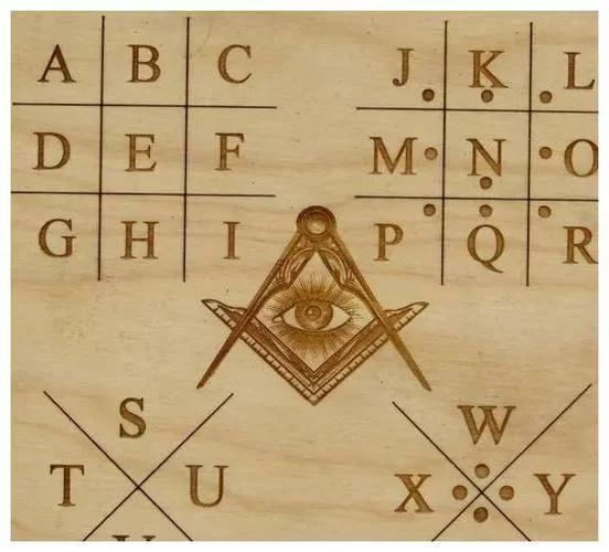 猪圈密码对照表详解：图解加密解密方法