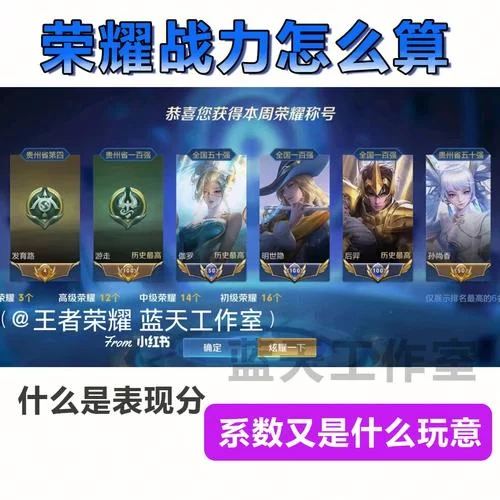 王者荣耀10万战斗力意味着什么？详解战斗力构成