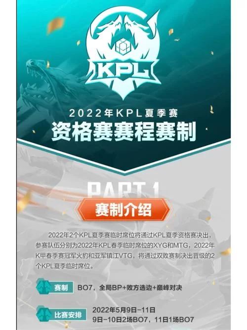 王者荣耀KPL赛制：全面解读比赛流程，助你成为赛事专家