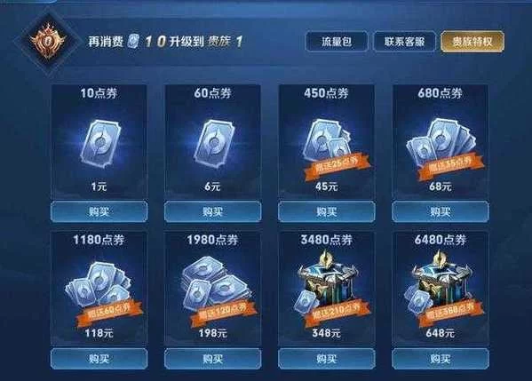 王者荣耀免费点卷获取技巧：轻松获得游戏点券