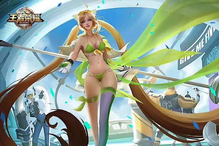 王者荣耀大乔白蛇去掉所有服装：大胆还原！