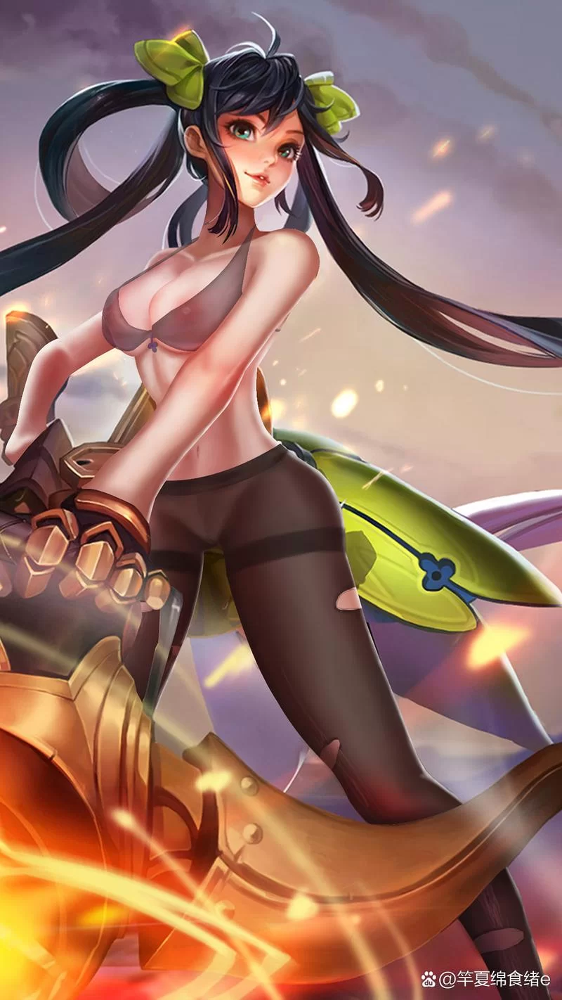 王者荣耀女英雄去小内？这些图片你见过吗？